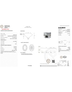 Solitario Imperial Oval Oro 18k Diamante 6 carati SG23098