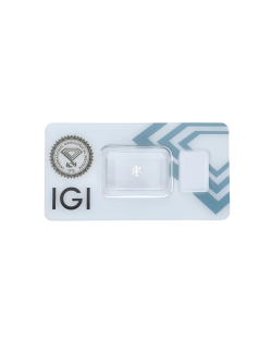 Diamante Pear Naturale 0.35 ct Certificato IGI SG60917