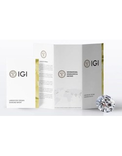 Diamante Radiant Lab Grown 1.01 ct Certificato IGI SG48304