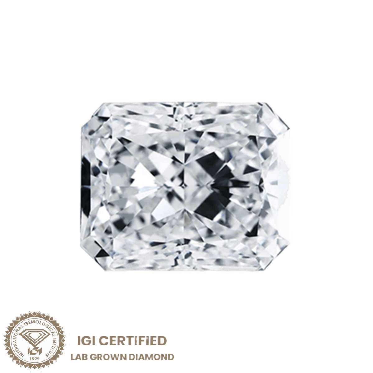 Diamante Radiant Lab Grown 1.01 ct Certificato IGI SG48304
