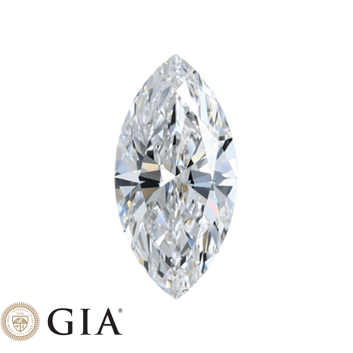 Diamante Marquise Naturale 1.00 ct Certificato GIA SG97321