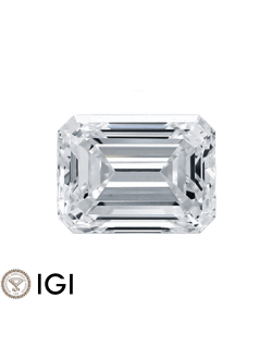 Diamante Emerald Naturale 1.00 ct Certificato IGI SG49104