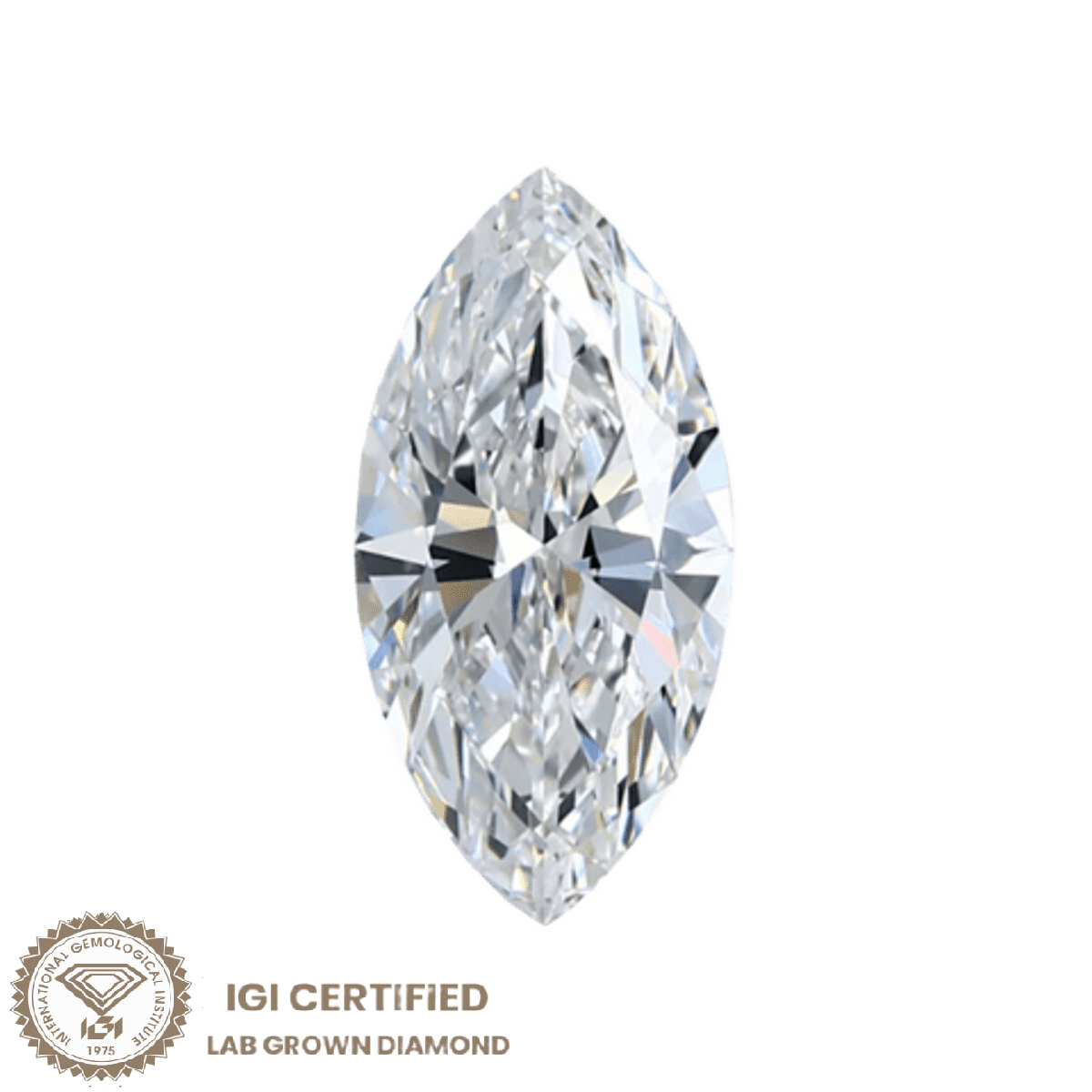 Diamante Marquise Lab Grown 0.50 ct Certificato IGI SG35849