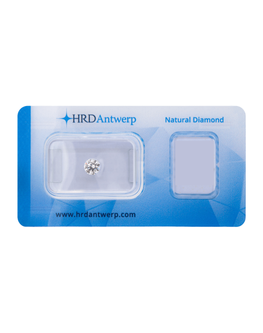 Diamante Emerald Naturale 0.50 ct Certificato HRD SG90590