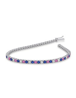 Bracciale Tennis Multicolor 1 carato SG03291