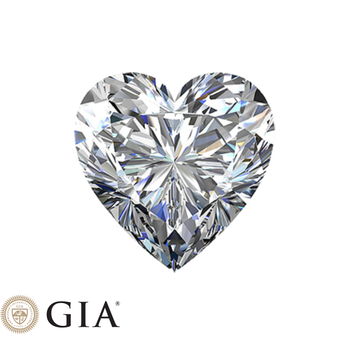 Diamante Cuore Naturale 1.00 ct Certificato GIA SG28240