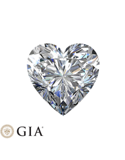 Diamante Cuore Naturale 1.00 ct Certificato GIA SG28240
