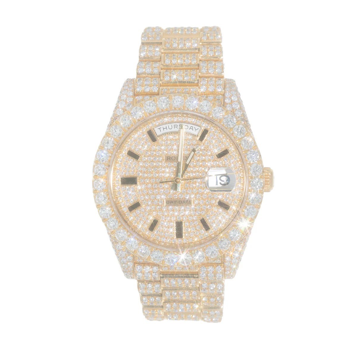 Rolex Day-Date 40 mm – Yellow Gold Diamond Edition SG57180