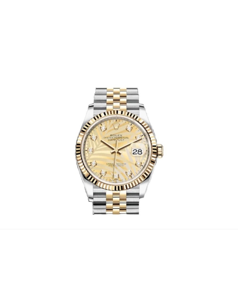 Orologio Rolex Datejust 36 con Diamanti cinturino Jubilee