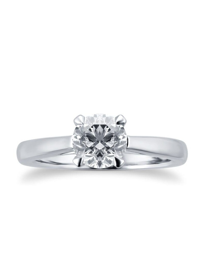 Solitario Modello Tiffany con diamante 1 carato