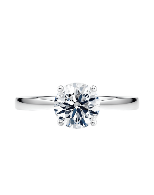 Anello Solitario Pure Excellence in Oro Bianco 18k SG25791