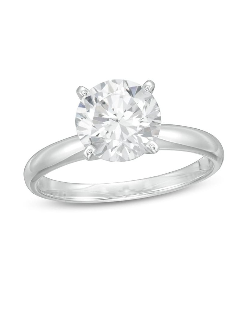 Anello Solitario Modello Cartier con diamante
