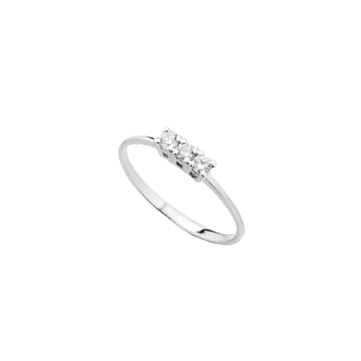 Anello Trilogy Brillantezza con Diamanti Naturali SG88684