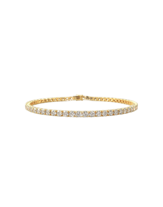 Bracciale Tennis Elegante con Diamanti 9 Carati SG08721