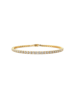 Bracciale Tennis Elegante con Diamanti 9 Carati SG08721