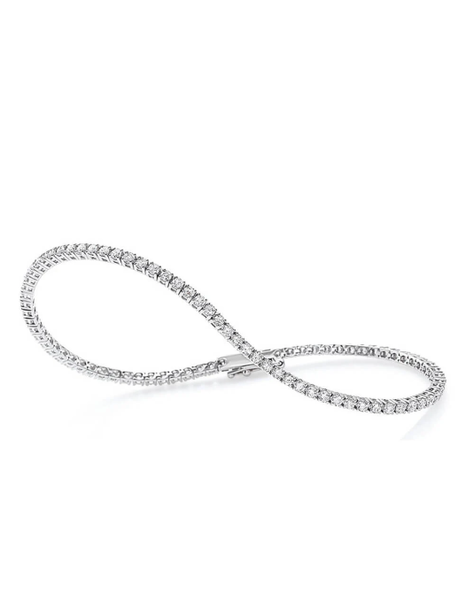 Bracciale Tennis 16.5 cm – 2 carati Diamanti Naturali E VVS2 SG78952