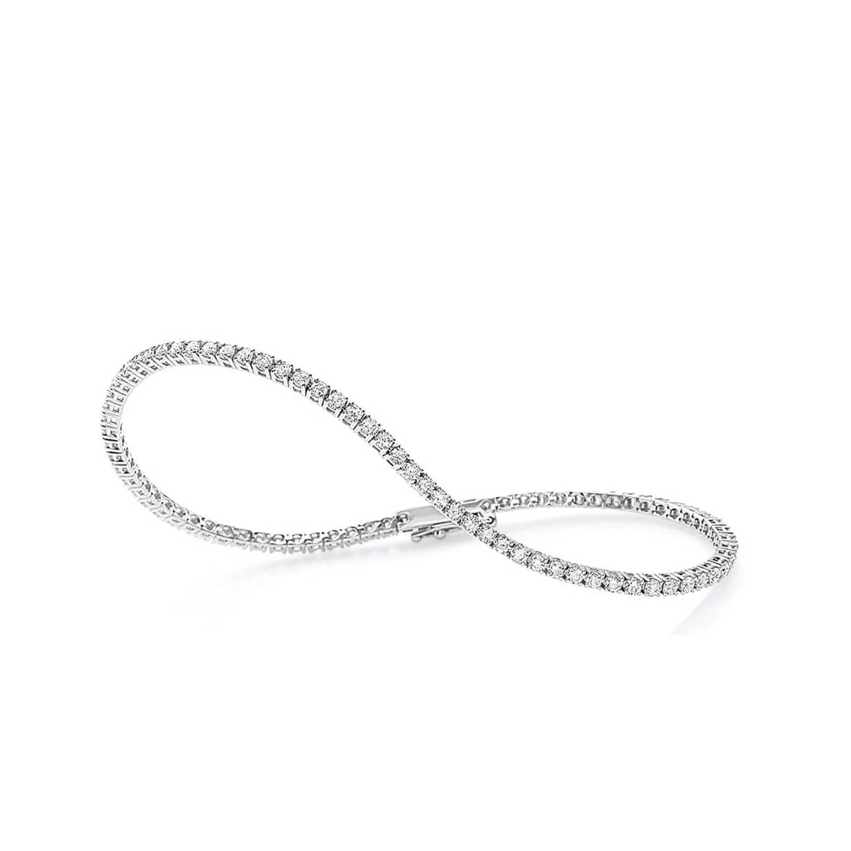 Bracciale Tennis 16.5 cm – 2 carati Diamanti Naturali E VVS2 SG78952