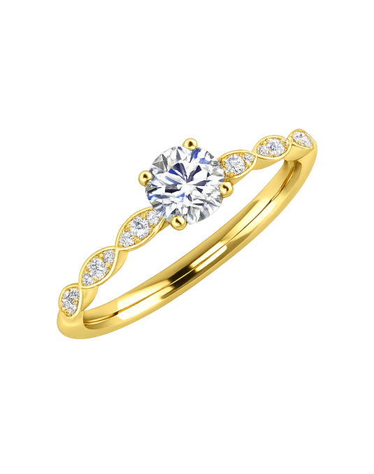 Solitario Incanto Oro – Oro Giallo 18k SG88429