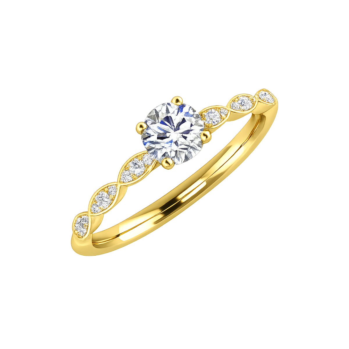 Solitario Incanto Oro – Oro Giallo 18k SG88429