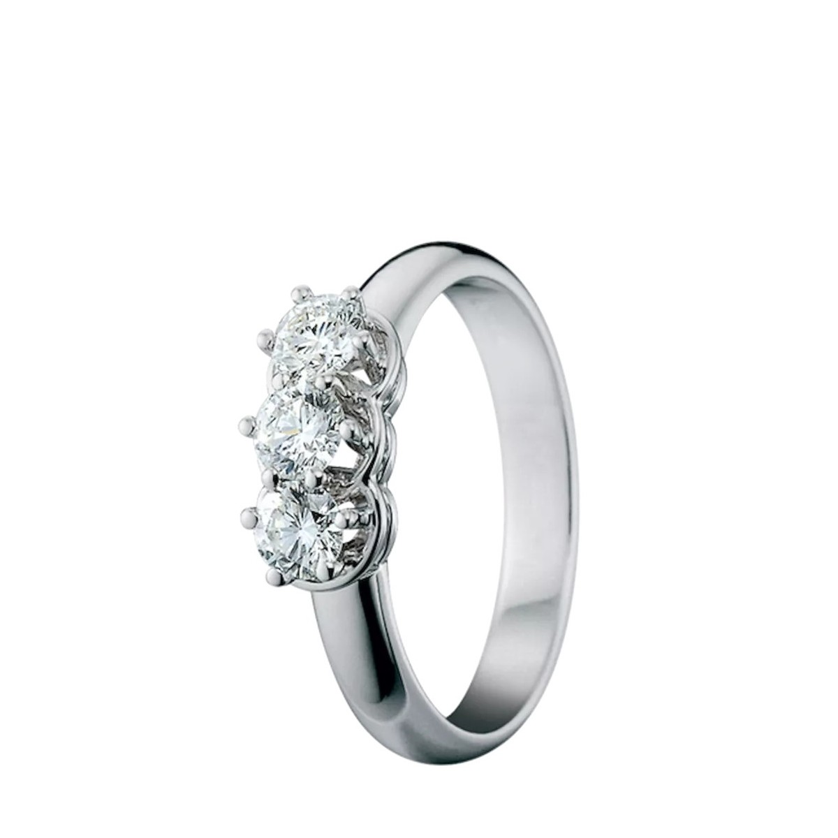 SG73328 Anello Trilogy 0.60 Carati E-VVS2 | scerminogioielli.it