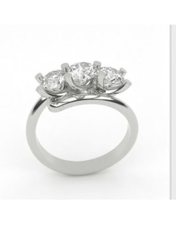 Anello Trilogy Intreccio di Luce SG82190
