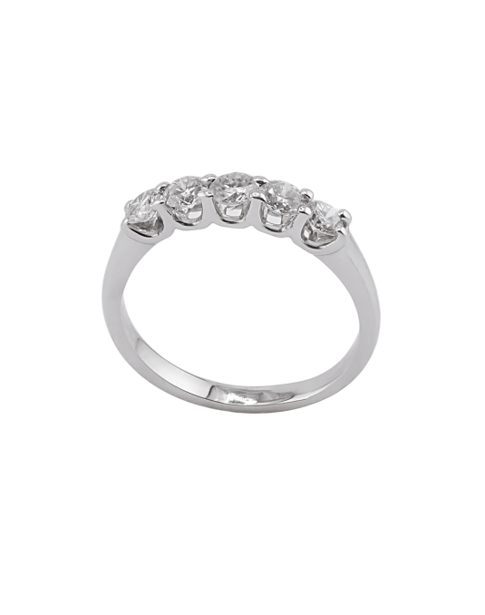 Riviera Cinque Luci in Oro Bianco 18k SG08142