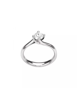 Solitario Valentino in Oro Bianco 18k con Diamante Naturale SG93965