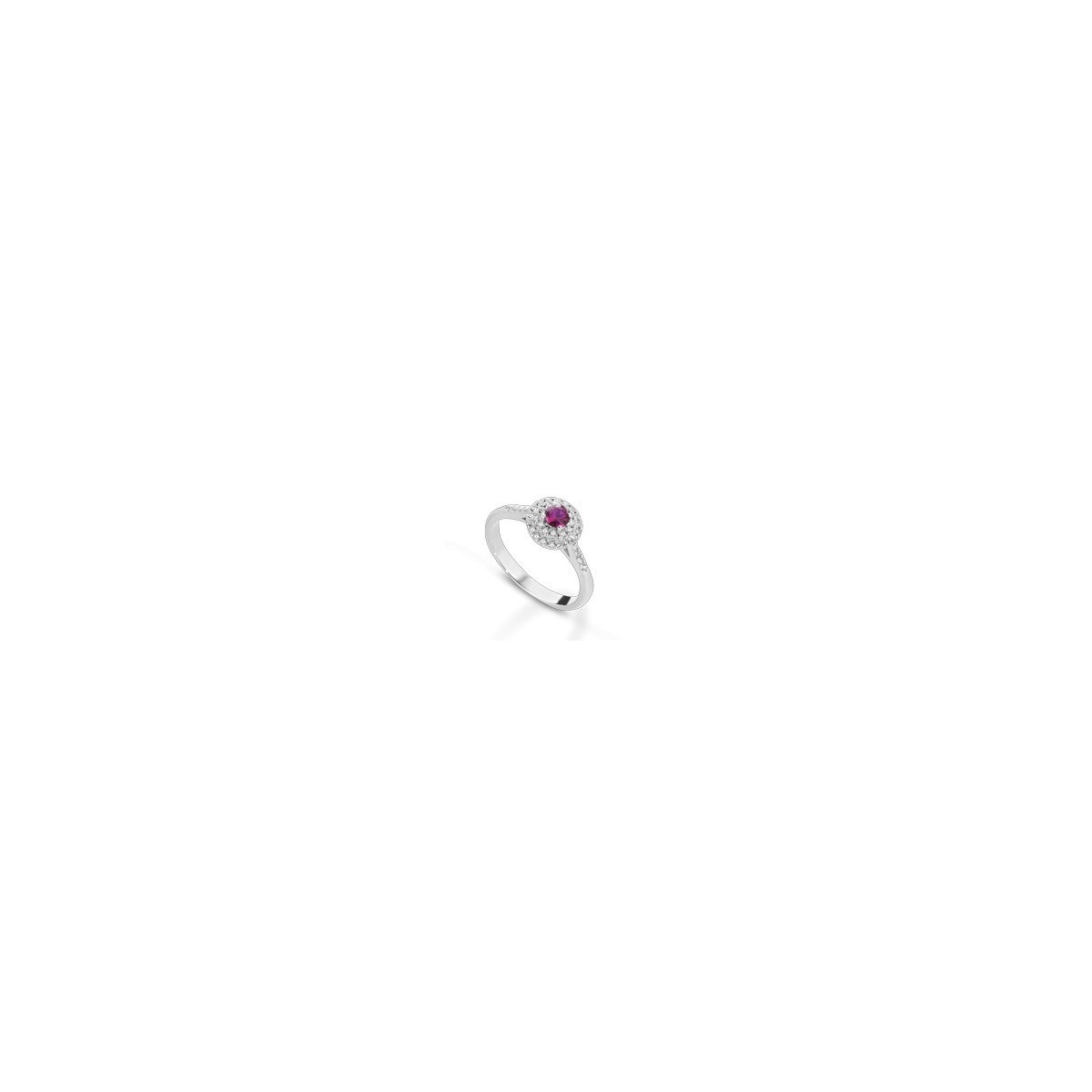 ANELLO FANTASIA IN ORO BIANCO 18 K CON ACQUA MARINA E DIAMANTI NATURALI