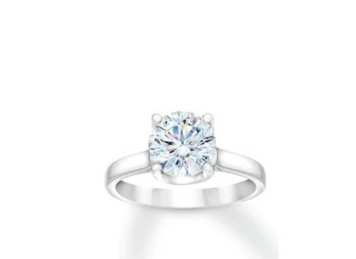 Anello di fidanzamento in oro bianco