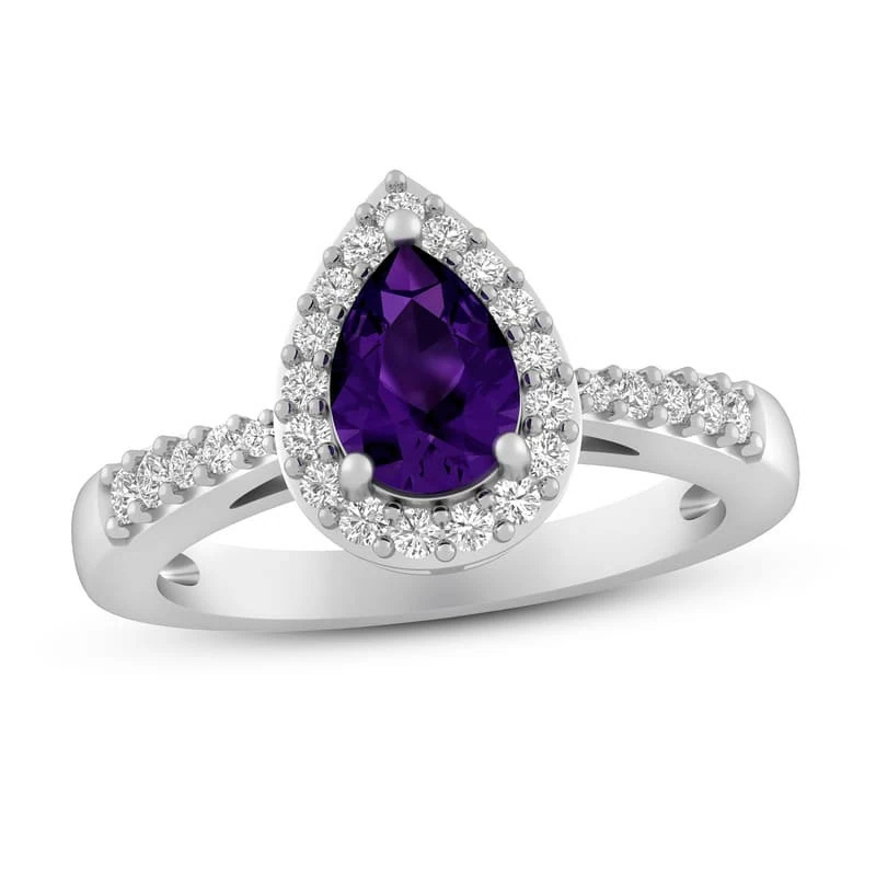 anello con Ametista