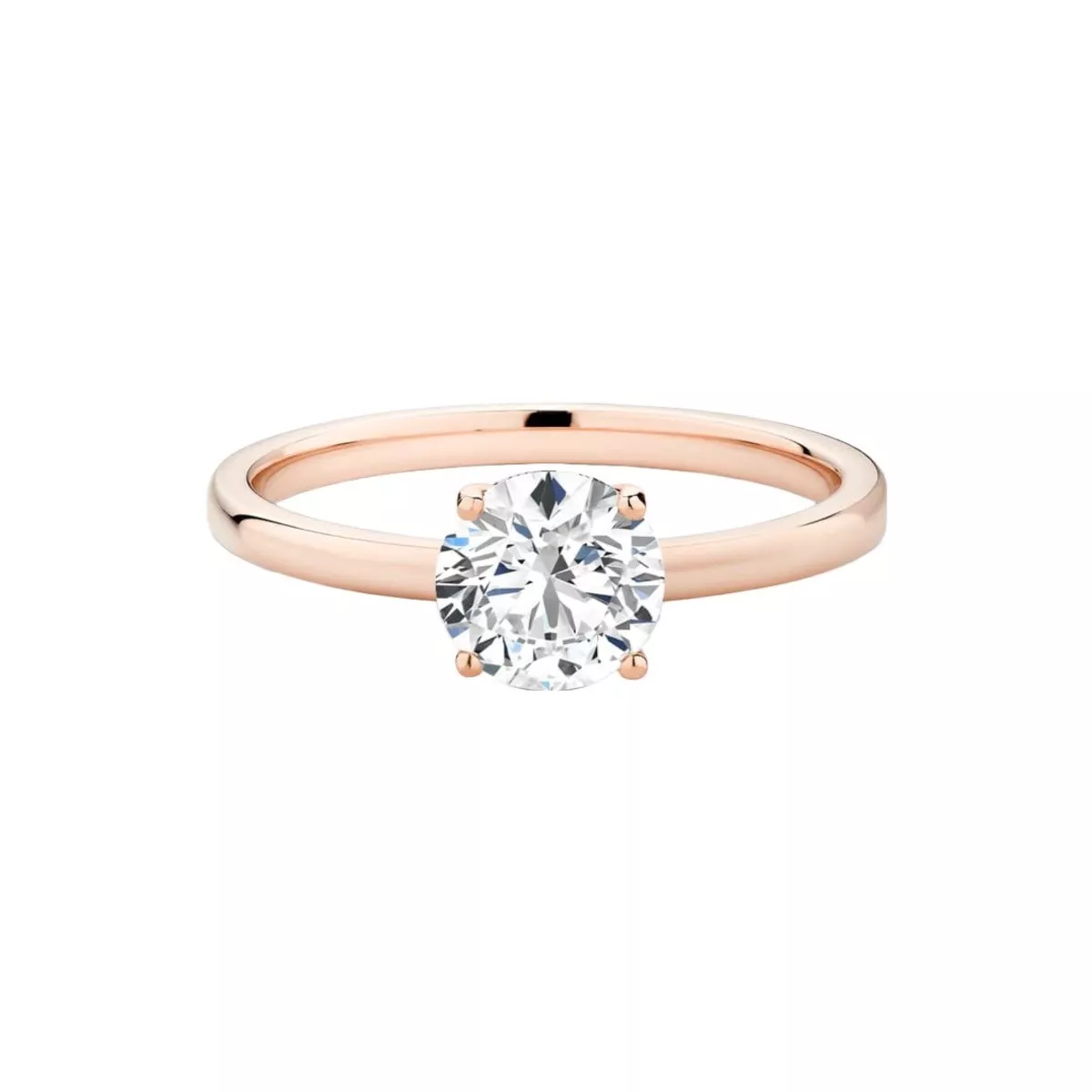 Anello oro rosa