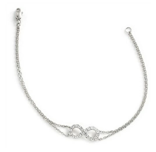Bracciale infinito anniversario