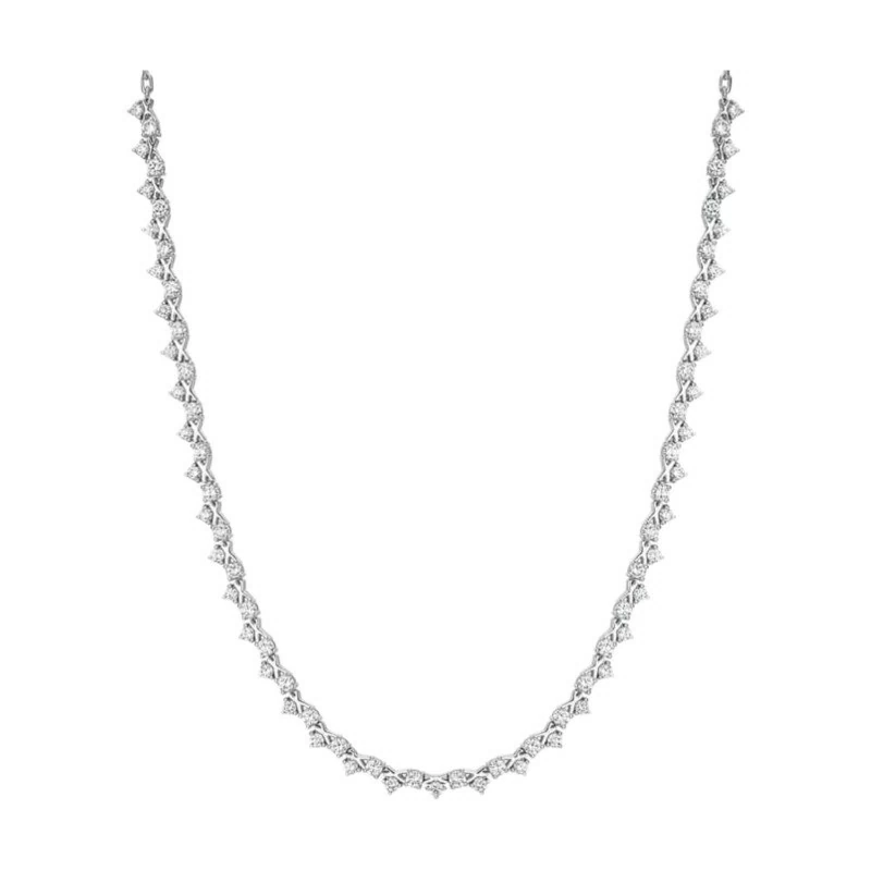Collana con diamanti