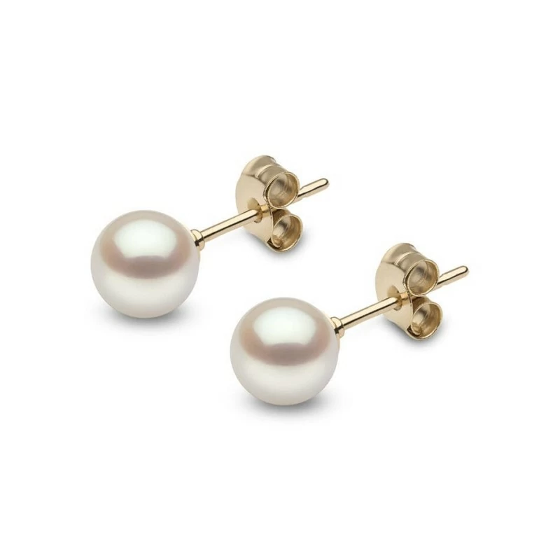 Orecchini con perle naturali