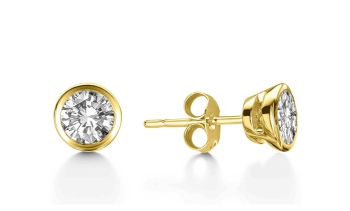 Orecchini in oro giallo