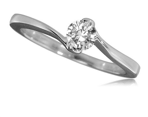 Anello Solitario Valentino