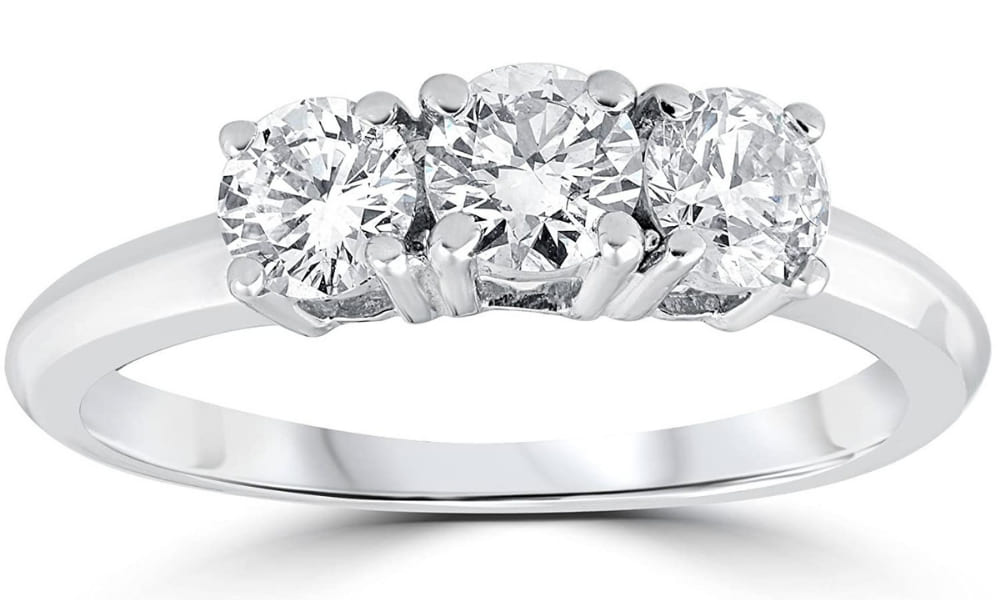 Trilogy Anello Diamanti
