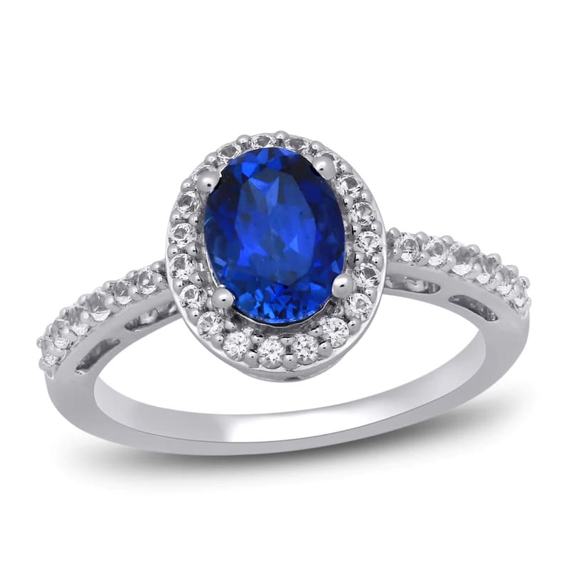 Anello Di Fidanzamento con Zaffiro