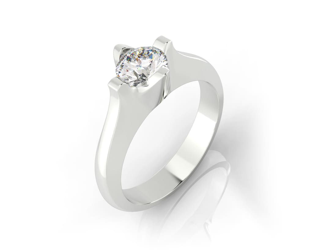 Anello con Diamante
