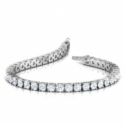 Bracciale in Oro Bianco e Diamanti