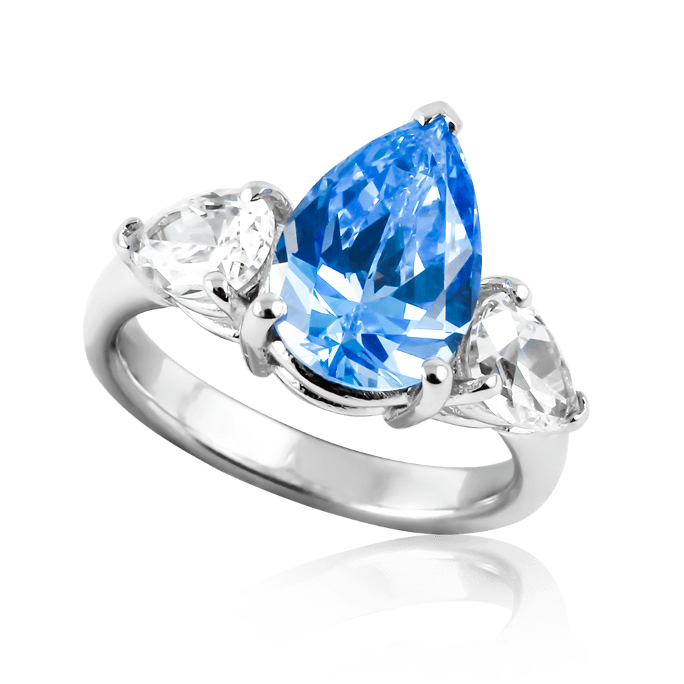 Anello con Topazio
