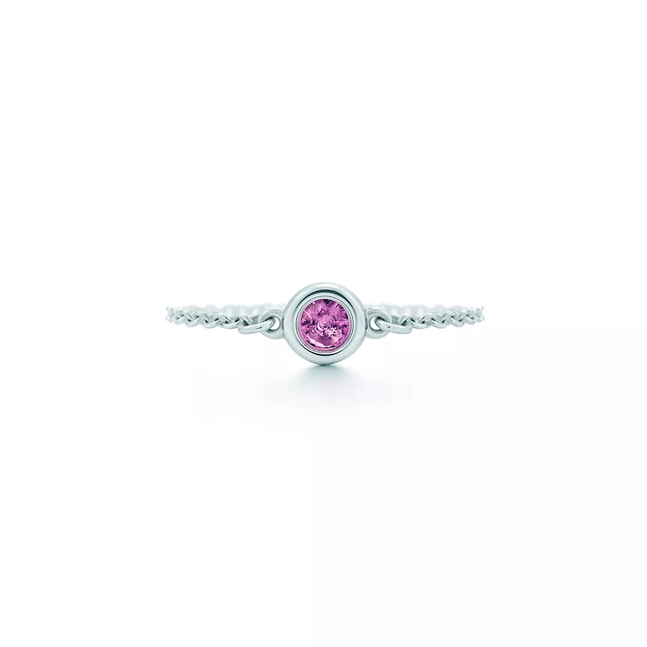 Anello Zaffiro Rosa