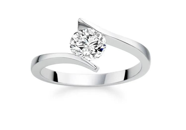 Anello Contrarie Fidanzamento