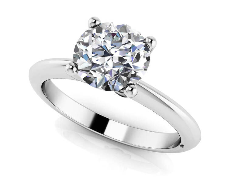 Anello Fidanzamento Con Brillante