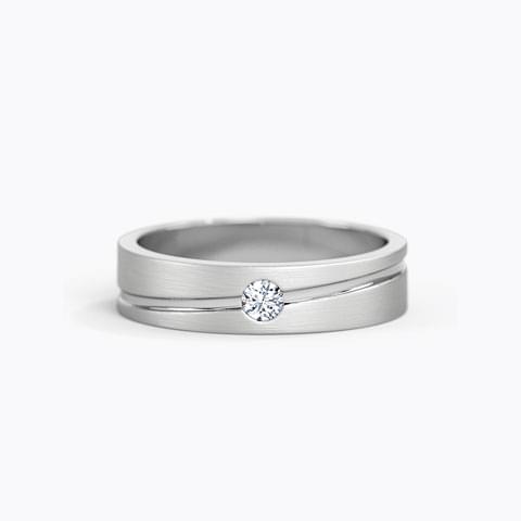 Anello Uomo Diamante
