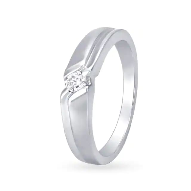 Anello Uomo Platino